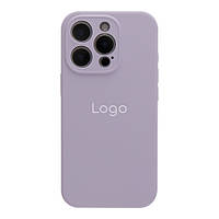Чохол Silicone Case Full Size with Frame для iPhone 16 Pro Колір 83.Lilac Purple brooklyn