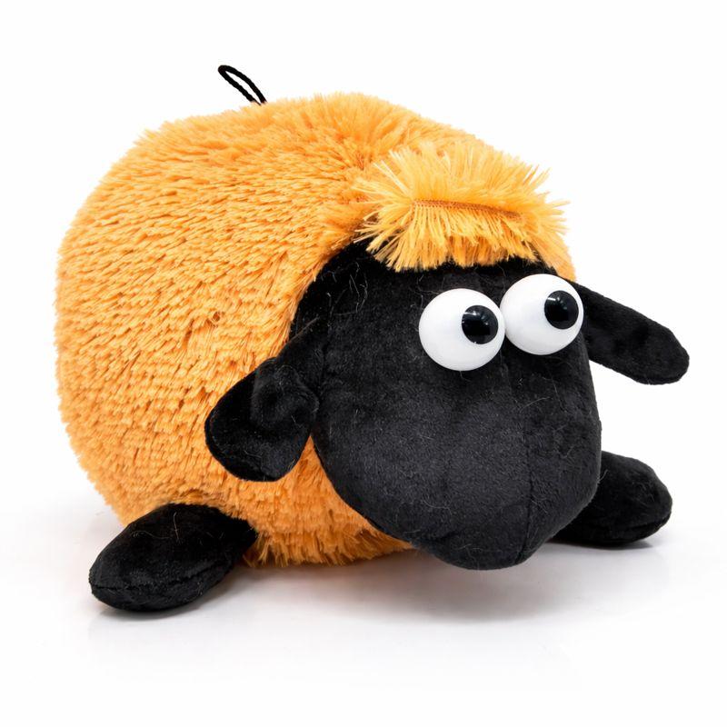 М'яка іграшка баранчик для дітей Баранчик Іванчик рудий 25x20 см плюшева іграшка Dreamtoys, фото 1