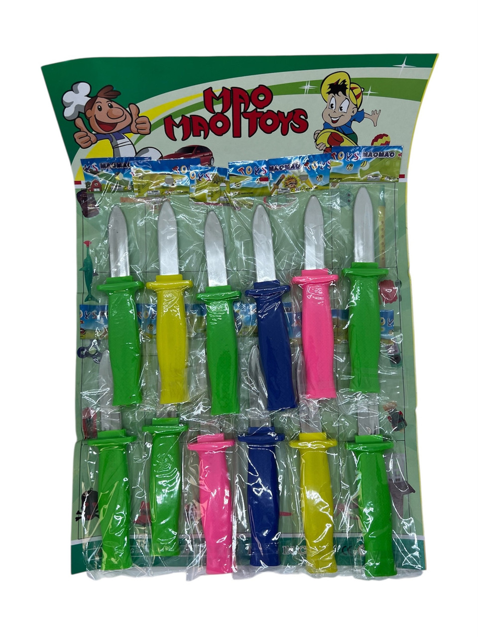 Дитячий ніж обманка кольоровий, фото 1