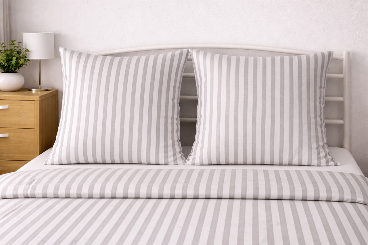 Наволочка (Бязь) "Полоска Б" | 60х60 см від 2х шт., фото 1