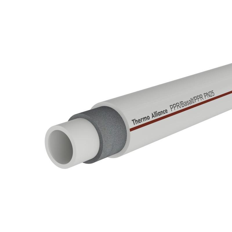 Труба PPR Thermo Alliance Fiberglass армована скловолокном 25, фото 1