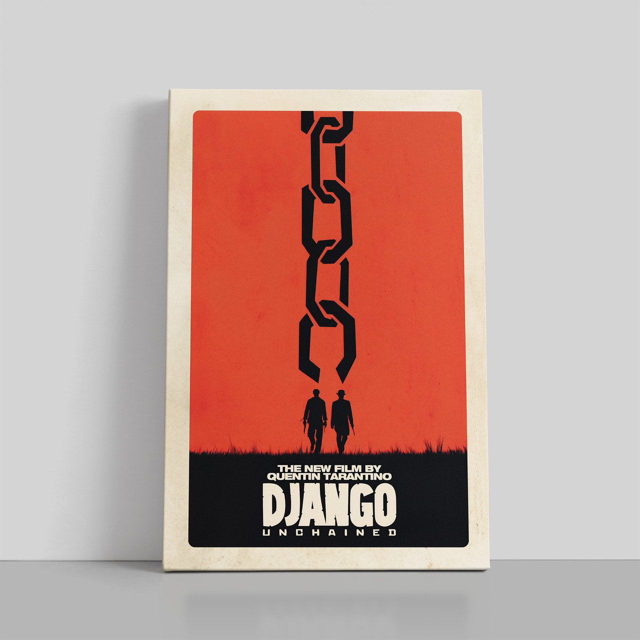 Картина на полотні "Джанґо вільний, Django Unchained (2012)", 60×41см