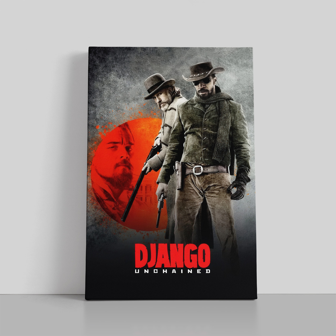 Картина на полотні "Джанґо вільний, Django Unchained (2012)", 60×40см