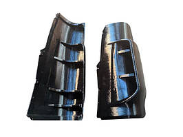 Панель передання нового зразка ліва (ніздря) (без кронштейнів, чорна) ЄВРО-3. 6431-5301037