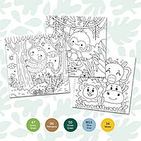 16x18см "Пригоди в джунглях" MK001