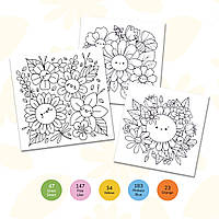 16x18см "Квітковий сад" MK004