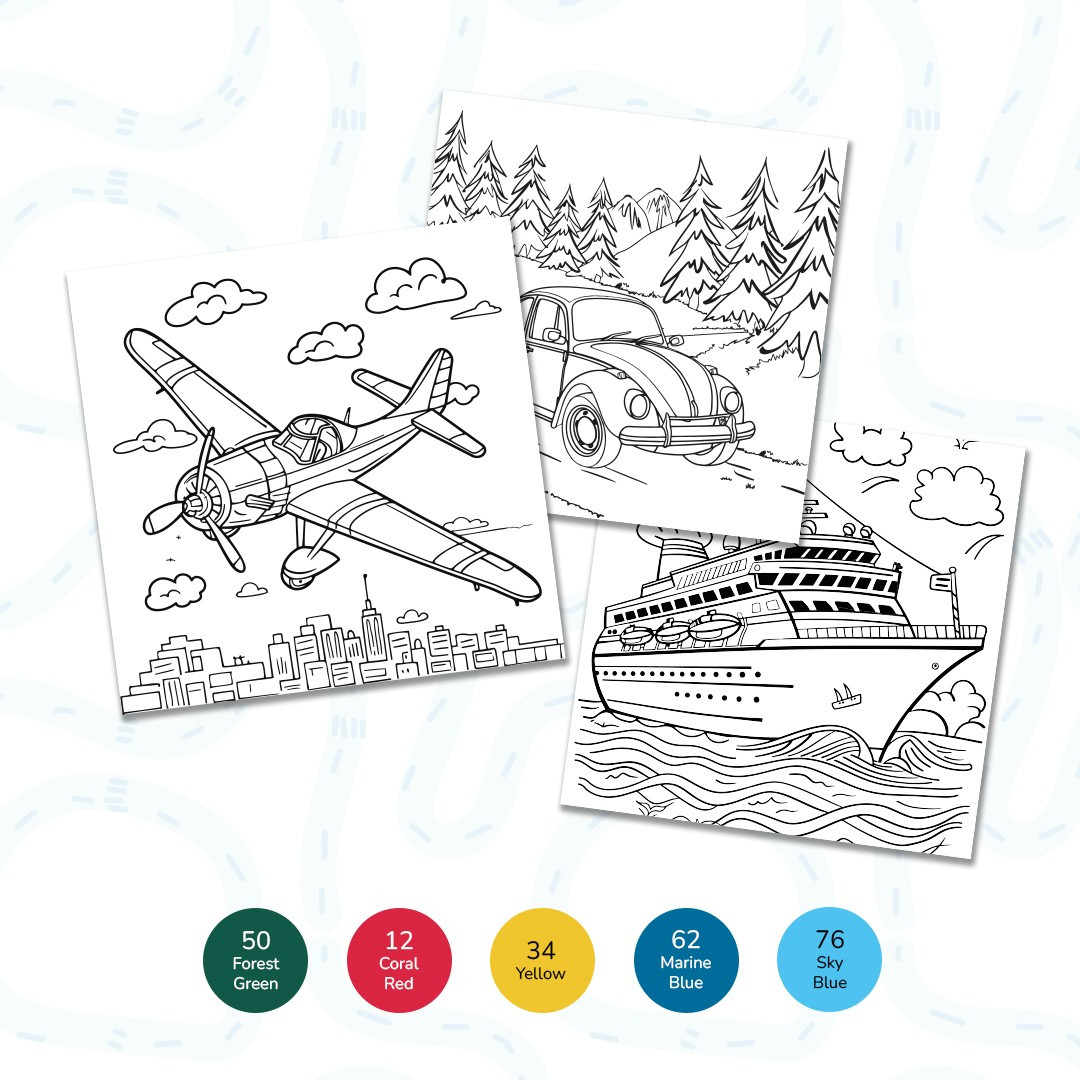 16x18см "Цікава мандрівка" MK003, фото 1