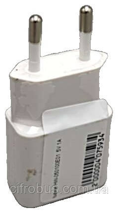 Зарядний пристрій Б/К Huawei HW-050100E01 5V 1A, фото 1
