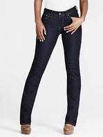 LEVIS bold curve straight leg класичні темносині прямі джинси на фігуру пісочний годинник W26, W27 серію