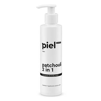 Piel Cosmetics Чоловічий шампунь-гель для душу з пачулі Patchouli Shampoo-Body Wash 2 in 1 (250 мл)