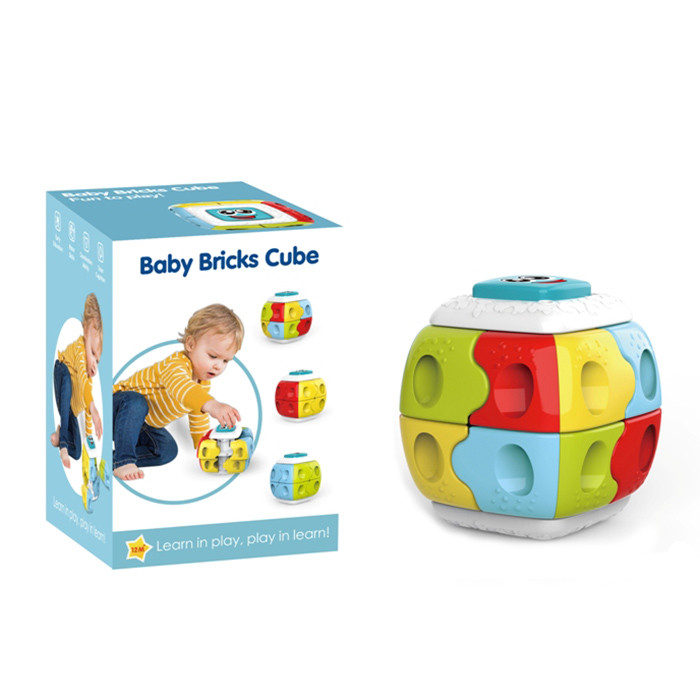 Развивающая игрушка Блоки-пазлы 6698, фото 1