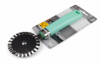 Фігурний ніж для нарізання тіста, кухонний ніж для випічки з нержавіючої сталі, ніж з пластиковою ручкою, ніж для фігурної нарізки