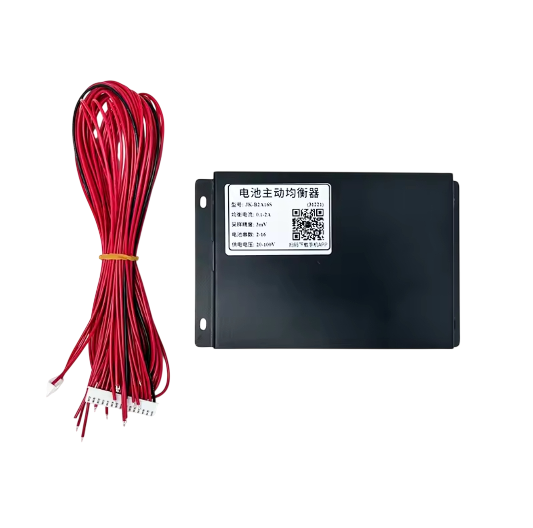 Балансир JK-B2A16S Li-Ion LiFePO4 активне балансування 2S-16S 2А з блютуз-керуванням, фото 1