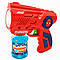 Пістолет для мильних бульбашок Bubble Gun на батарейках автоматичний з розчином, Червоний / Генератор бульбашок / Дитячий пістолет, фото 3