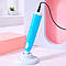 3D ручка принтер від мережі + 3 стержня + 2 фігурки, Блакитний / 3д ручка для малювання / Триде ручка дитяча, фото 8