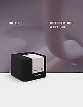 BIBLIOTEKA Builder Gel № 09 Airy – Повітряний, 30 мл