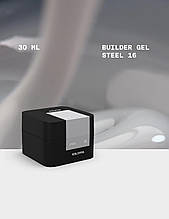 BIBLIOTEKA Builder Gel № 16 Steel – Сталь, 30 мл