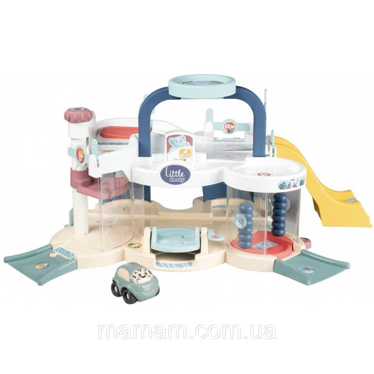 Розвиваюча гра Smoby 140202 Перший гараж з машинкою (7600140202), фото 1