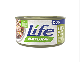 Консерва для собак класу холистик LifeDog duck and chicken 90g,ЛайфКет 90гр Качка з куркою