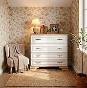 Комод 4Ш Ірис, Меблі Сервіс, Андерсон пайн /Дуб золотий