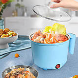 Міні електрична каструля Rice Cooker, багатофункційний електричний горщик, фото 2