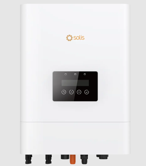 Гібридний інвертор SOLIS 5 кВт S6-E01P5K-48-EU однофазний