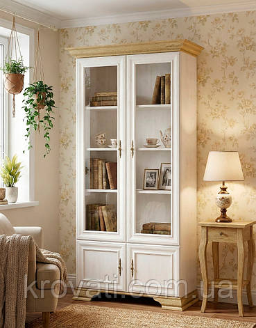 Вітрина 2В2Д Ірис, Меблі Сервіс, Андерсон пайн /Дуб золотий, фото 1