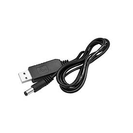 Перехідник кабель USB на DC 5.5х2.1 12 V
