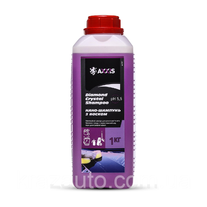 Нано-Шампунь з Воском Diamond Crystal Shampoo 1л. ax-1411, фото 1