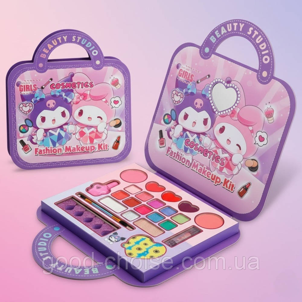 Дитячий набір косметичний, 23 предмети, Fashion Girl IG3183 / Декоративна косметика для дітей / Набір дитячої косметики, фото 1
