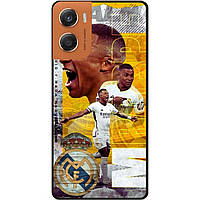 Силіконовий чохол бампер для Motorola Moto G06 з малюнком Mbappe Мбаппе Real