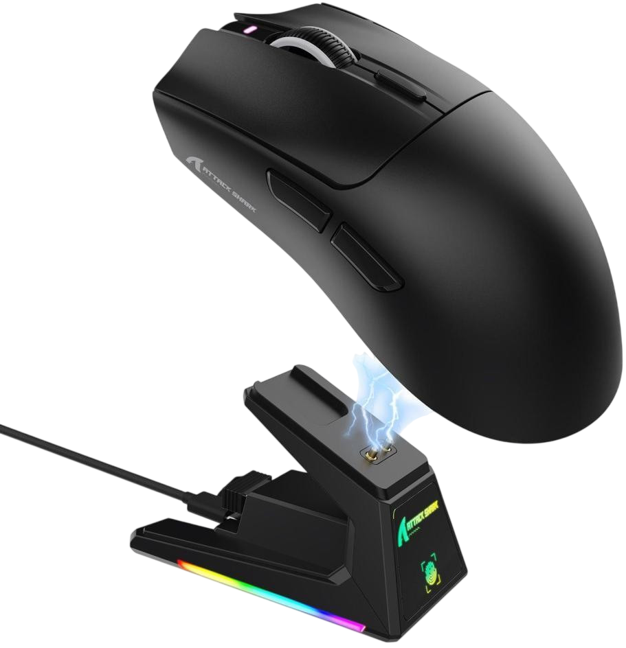 Миша бездротова Attack Shark X1 Black