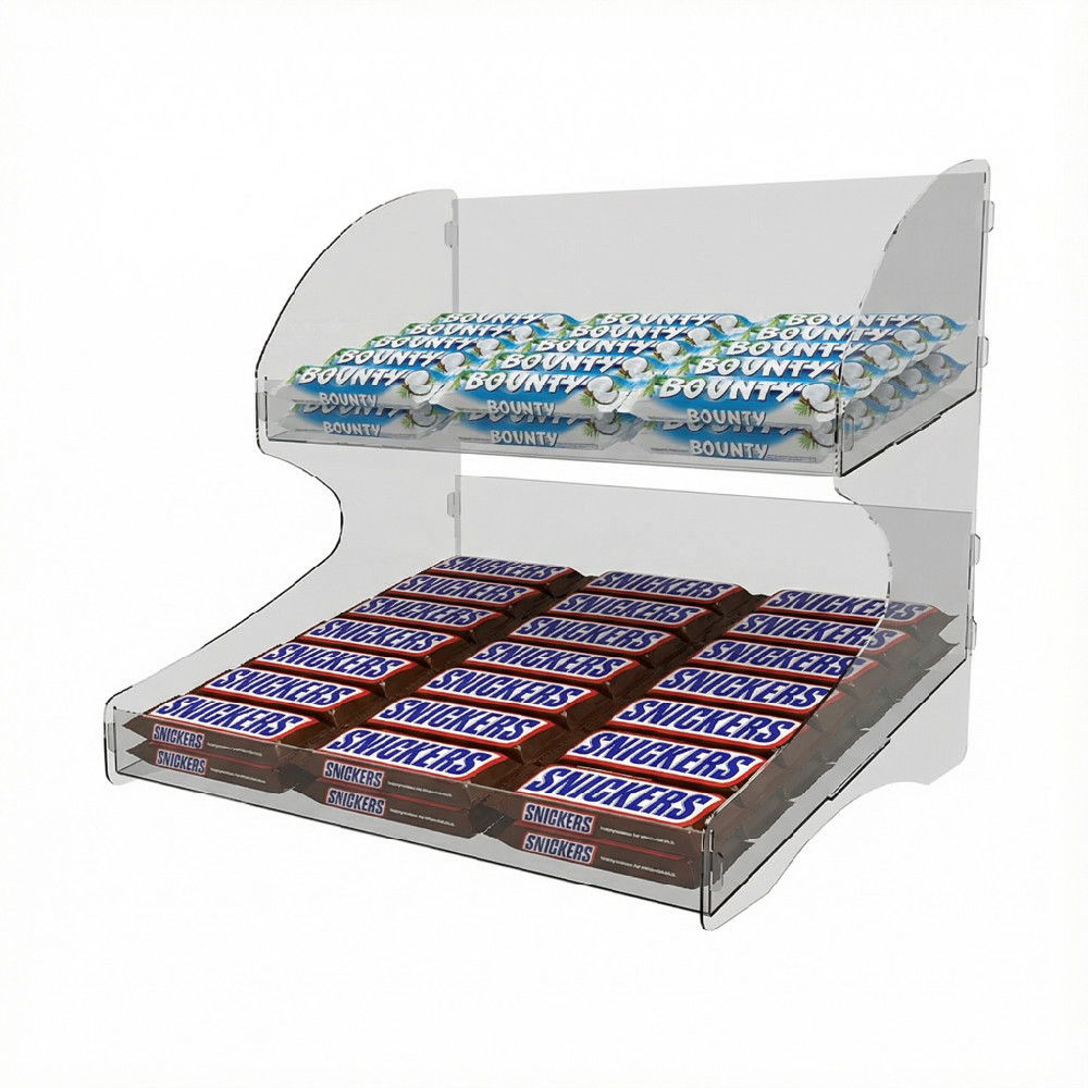 Підставка вітрина EKOSTAR під батончики настільна 300х260х276, фото 1