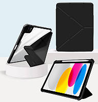 Чохол Clear Acrylic для iPad 11 (2025) / iPad 10 (2022) 10.9" Y-Type з магнітною застібкою Чорний