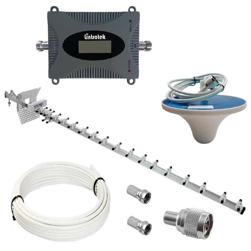 Репітер підсилювач мобільного зв'язку і інтернету Lintratek KW16L-DCS GSM 4G 1800 МГц (20/3 дБі), фото 1