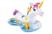 Надувна платформа для плавання Єдиноріг 163x86 см для дітей 3-6 років (57552)