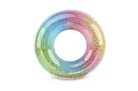 Надувний круг для плавання з блиском, 100 см, в асортименті (AA9-30)