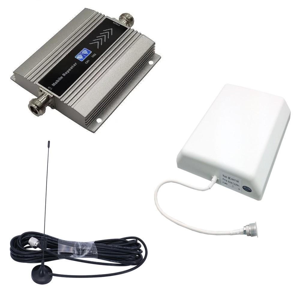 Репітер підсилювач мобільного зв'язку і інтернету GSM mini 2G 3G 4G 900 2100 МГц (всеспрямована/8 дБі), фото 1