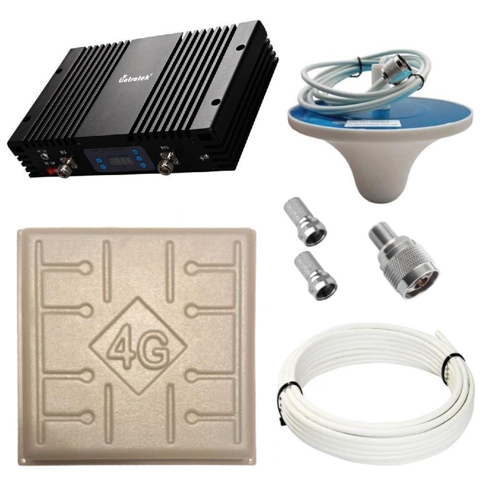 Репітер підсилювач мобільного зв'язку і інтернету Lintratek KW23F-GDW GSM 3G 4G 900 1800 2100 МГц (17/3 дБі), фото 1