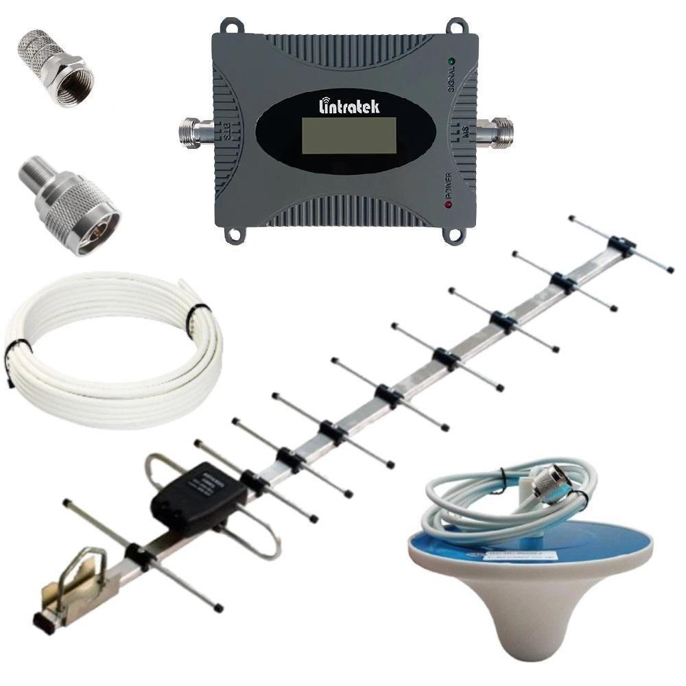 Репітер підсилювач мобільного зв'язку і інтернету Lintratek KW16L GSM 4G 900 МГц (14/3 дБі), фото 1