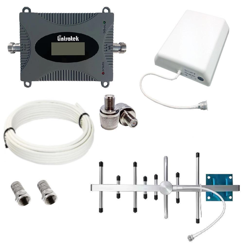 Репітер підсилювач мобільного зв'язку і інтернету Lintratek KW16L GSM 4G LTE 900 МГц (8/8 дБі), фото 1