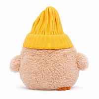 М'яка іграшка Le Doudou зі штучним інтелектом, бежева в шапці, фото 6