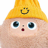 М'яка іграшка Le Doudou зі штучним інтелектом, бежева в шапці, фото 7