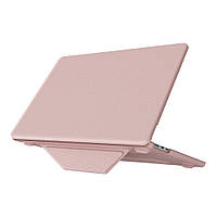 Чохол AMO-PU PC+PU для MacBook Air 13 2025/2024/2022 (M4 A3240/M2 A2681/M3 A3113) рожевий