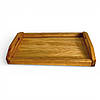 Таця піднос кухонний дерев'яний з ручками і бортиками для сніданку в ліжко "Вінігрет", фото 7