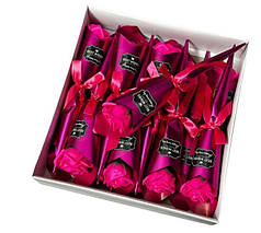 Троянди мило Best Wishes малинові, 16 шт упаковка