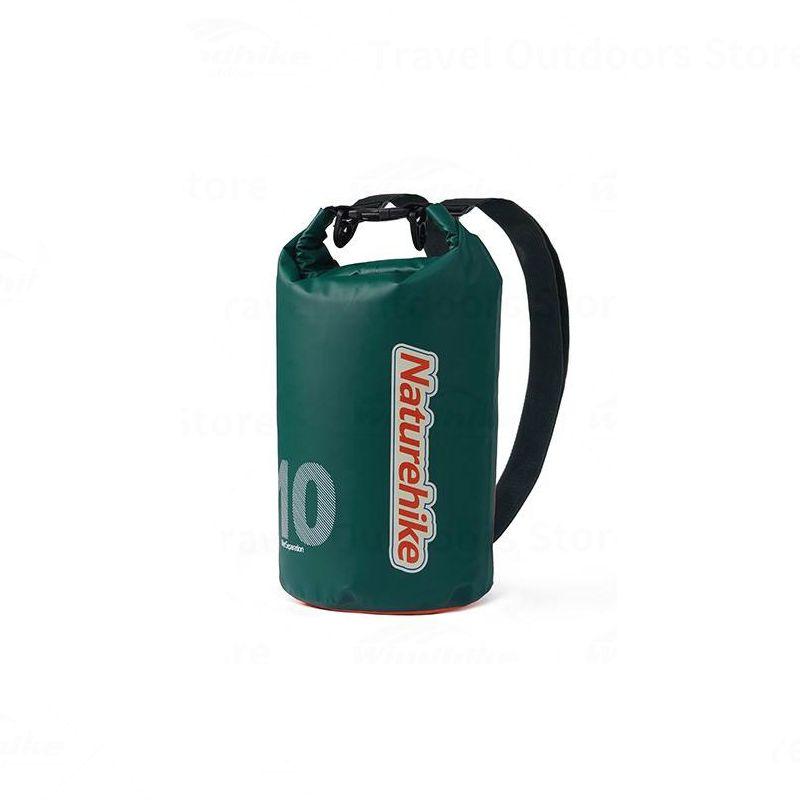 Водонепроникний чохол Naturehike CNK2300BS017, 10 л, темно-зелений, фото 1