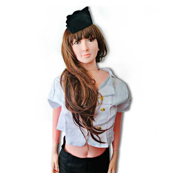 Секс-кукла Анжеліка з реалістичними руками та ногами + вагіна + анус + вібрація + насос + мастило + нагрівач, фото 1