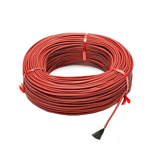 Кабель карбоновий нагрівальний 33Ом 12К 100м у силіконовій ізоляції, фото 1