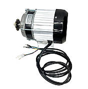 Безщітковий двигун для електровелосипеда/електроквадроцикла 48V, 800W, ширина статора та магнітів - 22 мм, з металевими шестернями